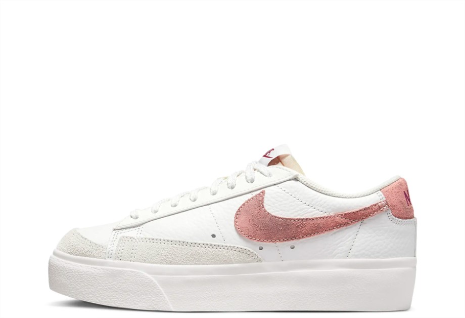 Blazer Low Platform White Pink Klekt