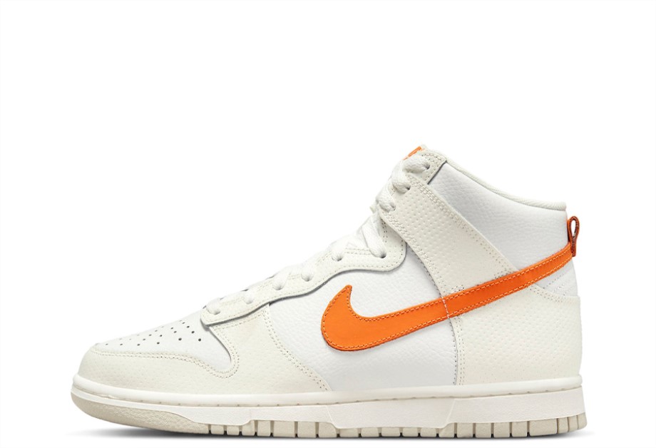 Dunk High White Orange Klekt