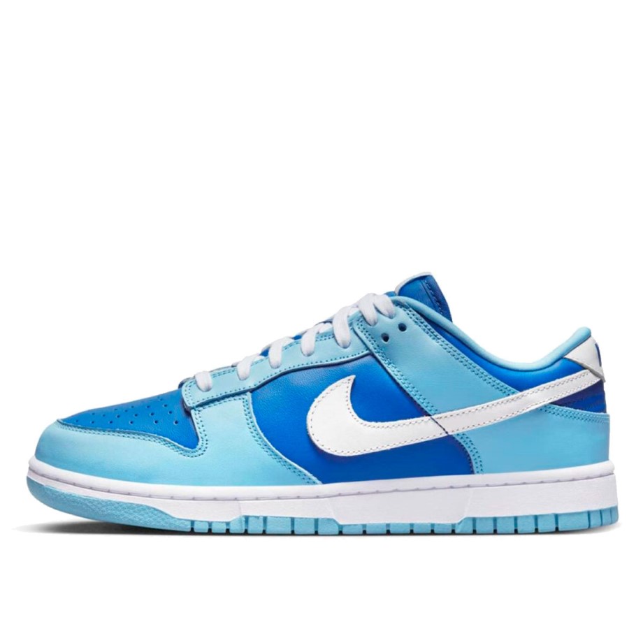 Dunk Low Retro QS Flash White Argon Blue Flash Klekt