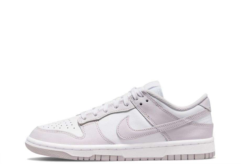 Dunk Low WMNS White Light Violet Klekt