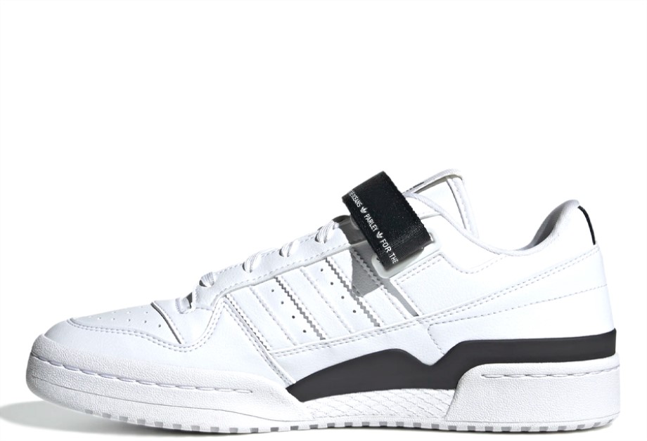 Forum Low Parley White Black Klekt
