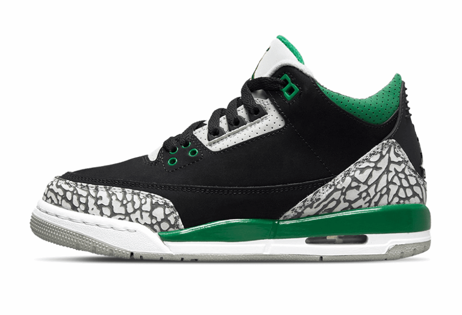 Jordan 3 Retro Pine Green (GS) Klekt