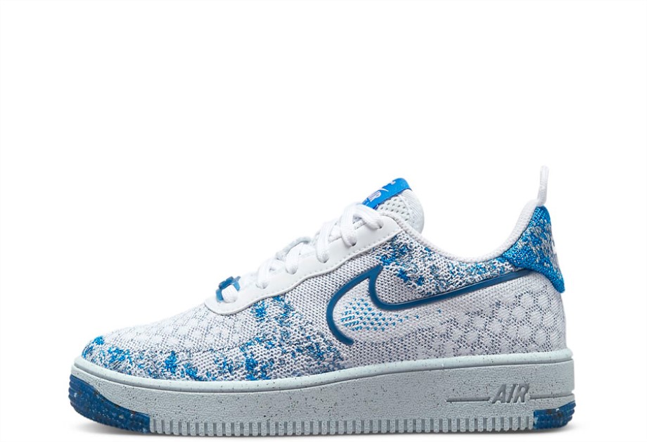 Klekt Air Force 1 GS Crater Flyknit Dark Marina Blue
