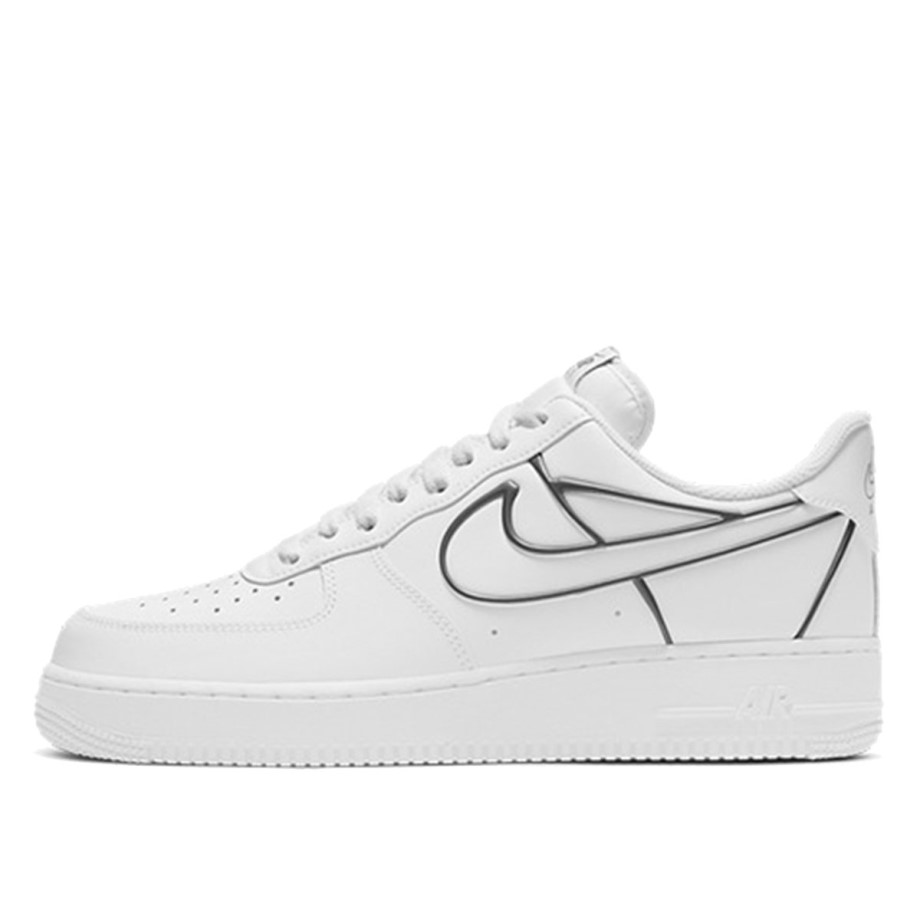 Klekt Air Force 1 Low White Metallic Pewter