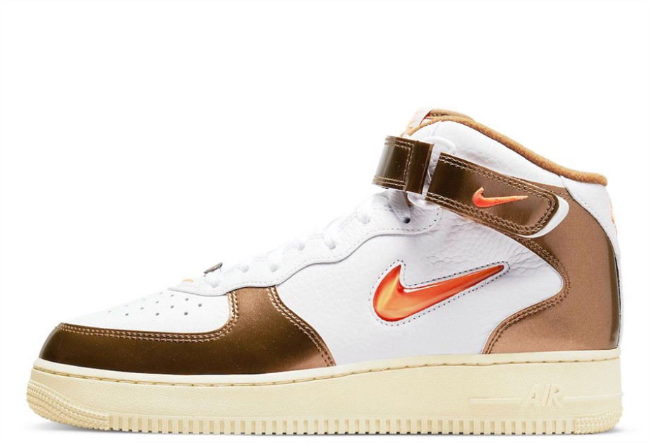 Klekt Air Force 1 Mid Ale Brown