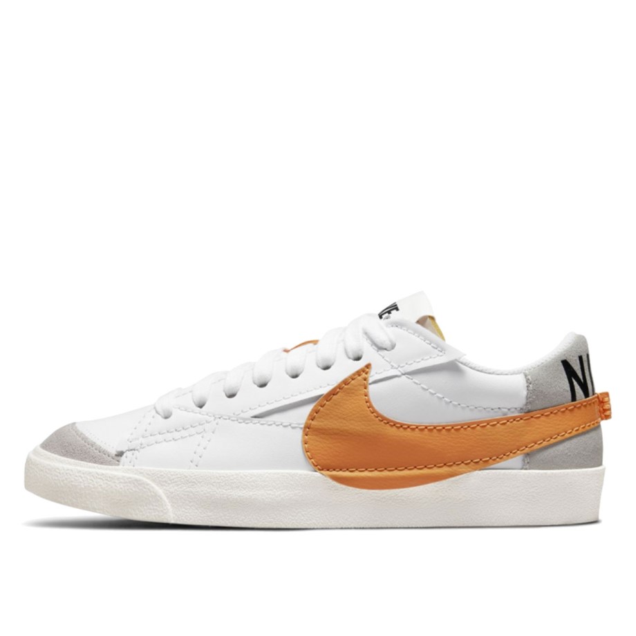Klekt Blazer Low 77 Jumbo White Alpha Orange Sail