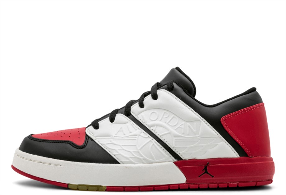 Klekt Nu Retro 1 Low White Red Black
