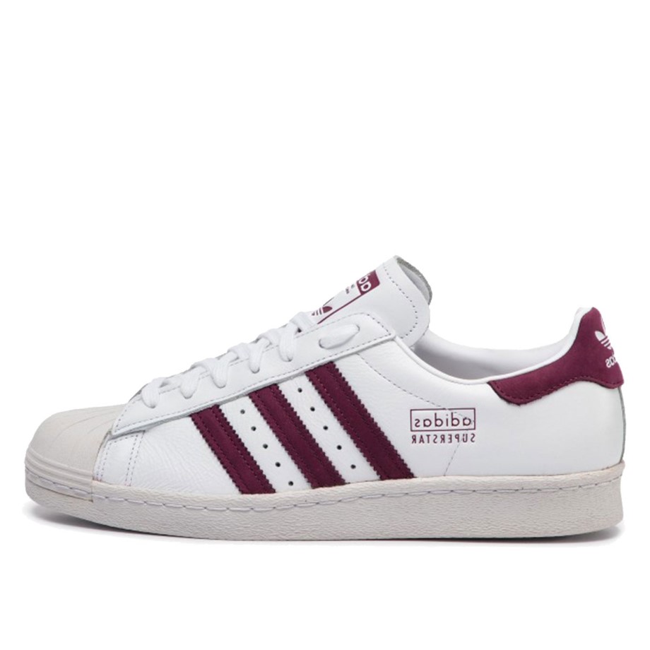 Klekt Superstar 80s White Red