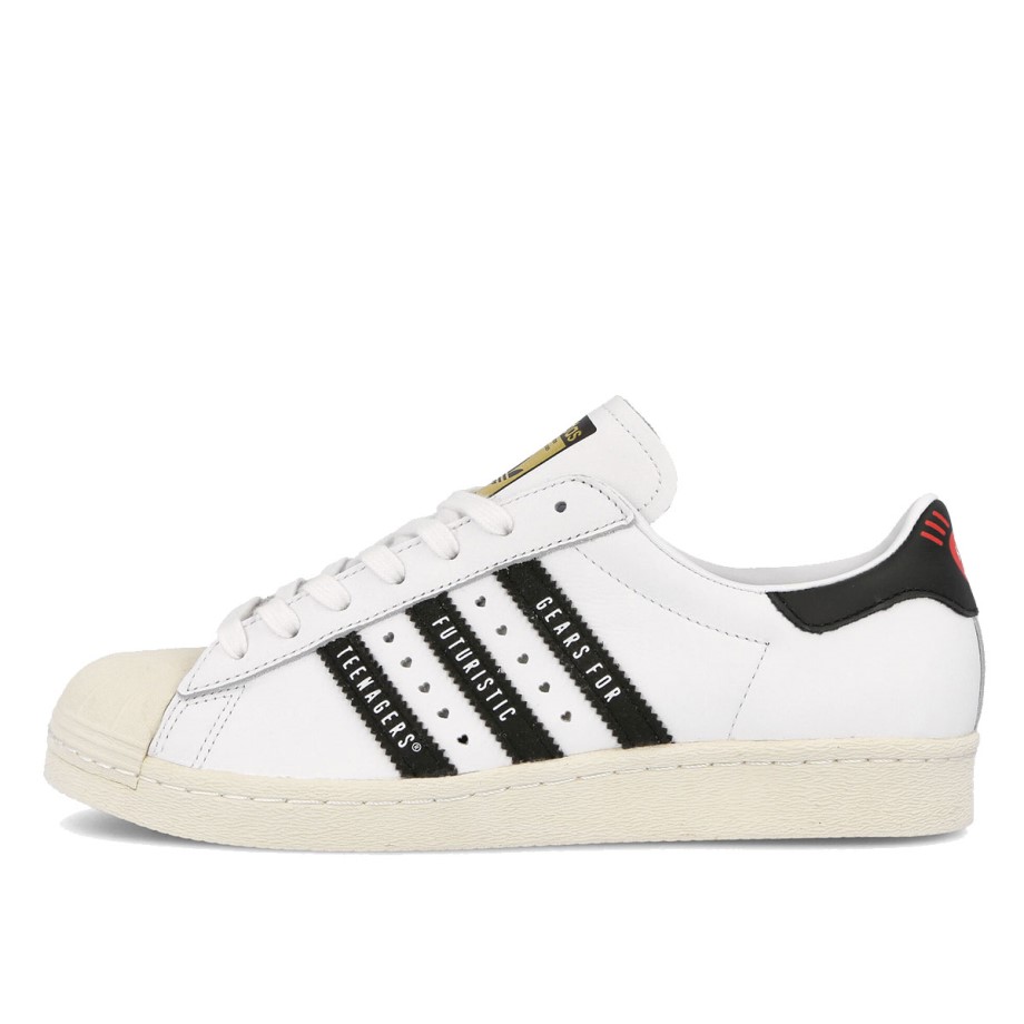 Klekt x Human Made Superstar White Black