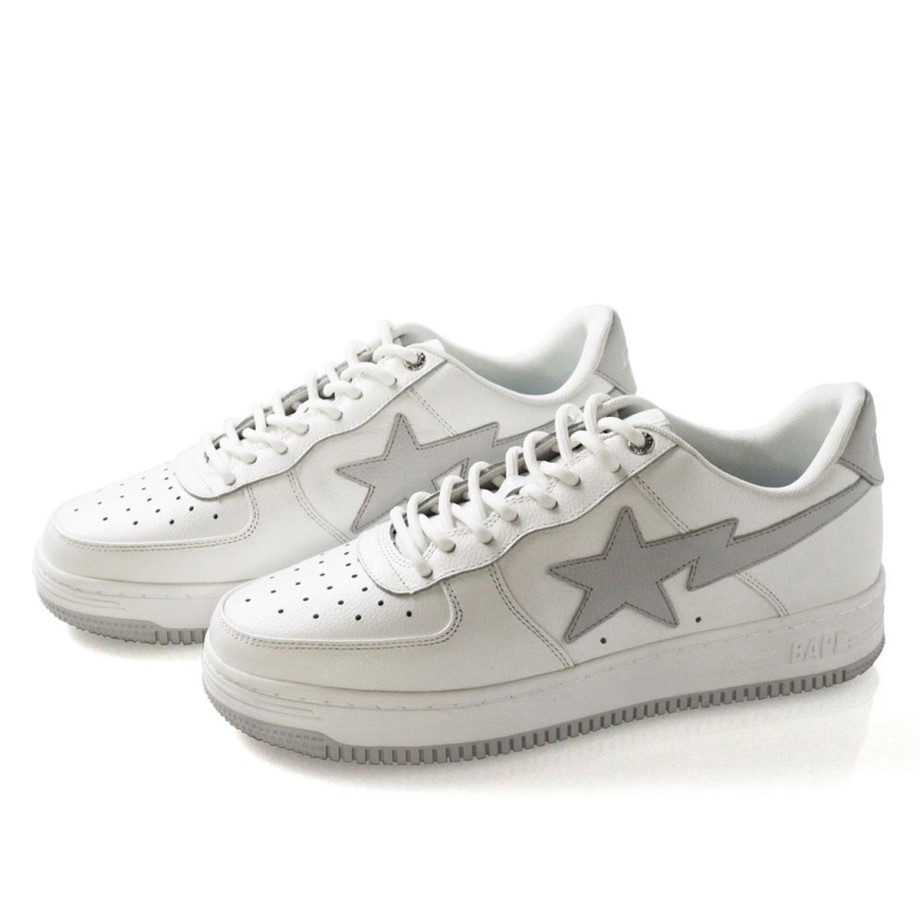 Klekt x JJJJound Bape Sta White Light Grey