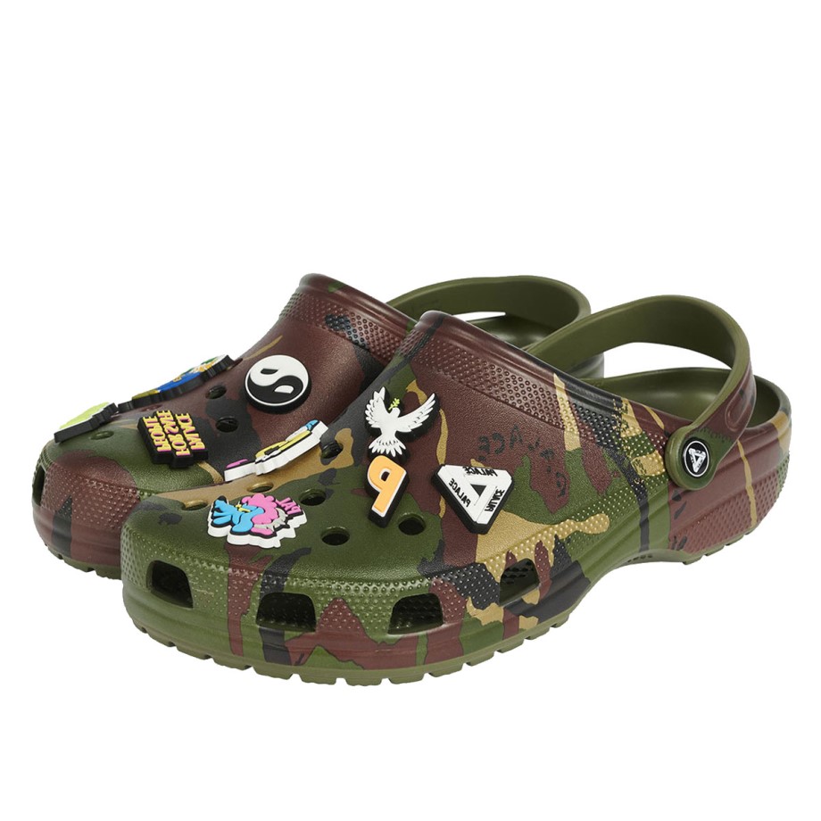 Klekt x Palace Classic Clog Jungle Camo (FW21)