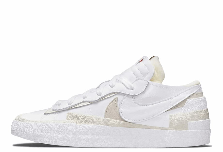 Klekt x Sacai Blazer Low White Patent Leather