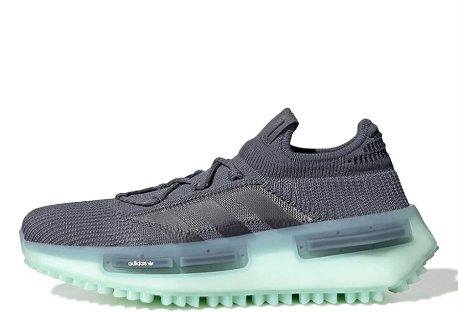 NMD S1 Grey Green Glow Klekt