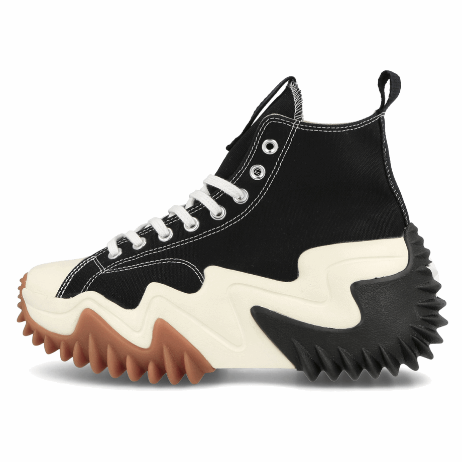 Run Star Motion Black White Gum Klekt