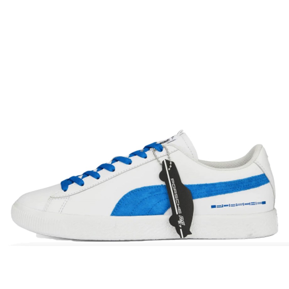 Suede RS 2.7 Porsche White Blue Klekt