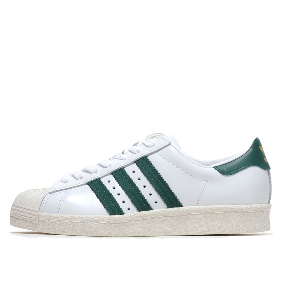 Superstar 80s White Green Klekt