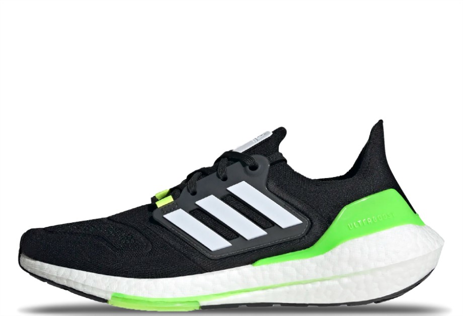 Ultra Boost 22 Black Solar Green Klekt