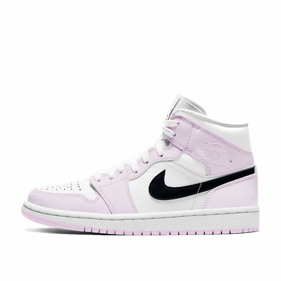 WMNS 1 Mid Light Violet Klekt