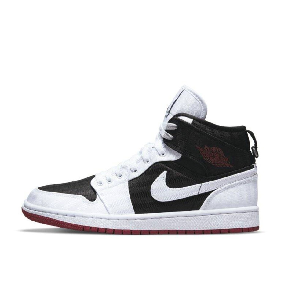 WMNS 1 Mid SE Utility Black White Klekt