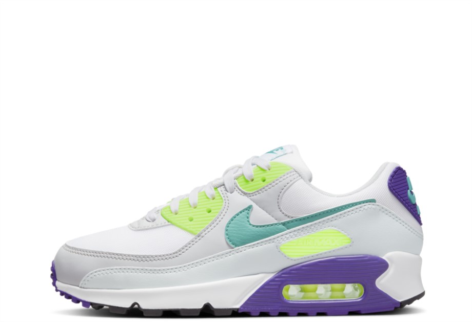 WMNS Air Max 90 Volt Teal Purple Klekt
