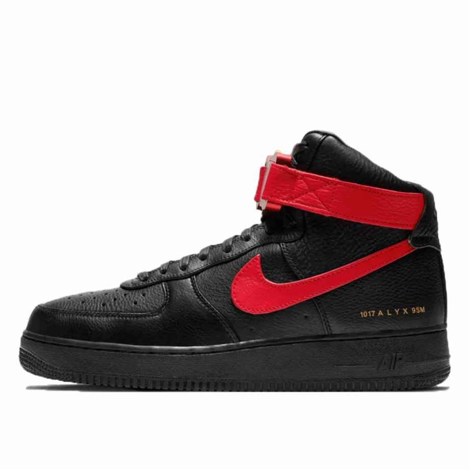 x Alyx Air Force 1 Black University Red Klekt