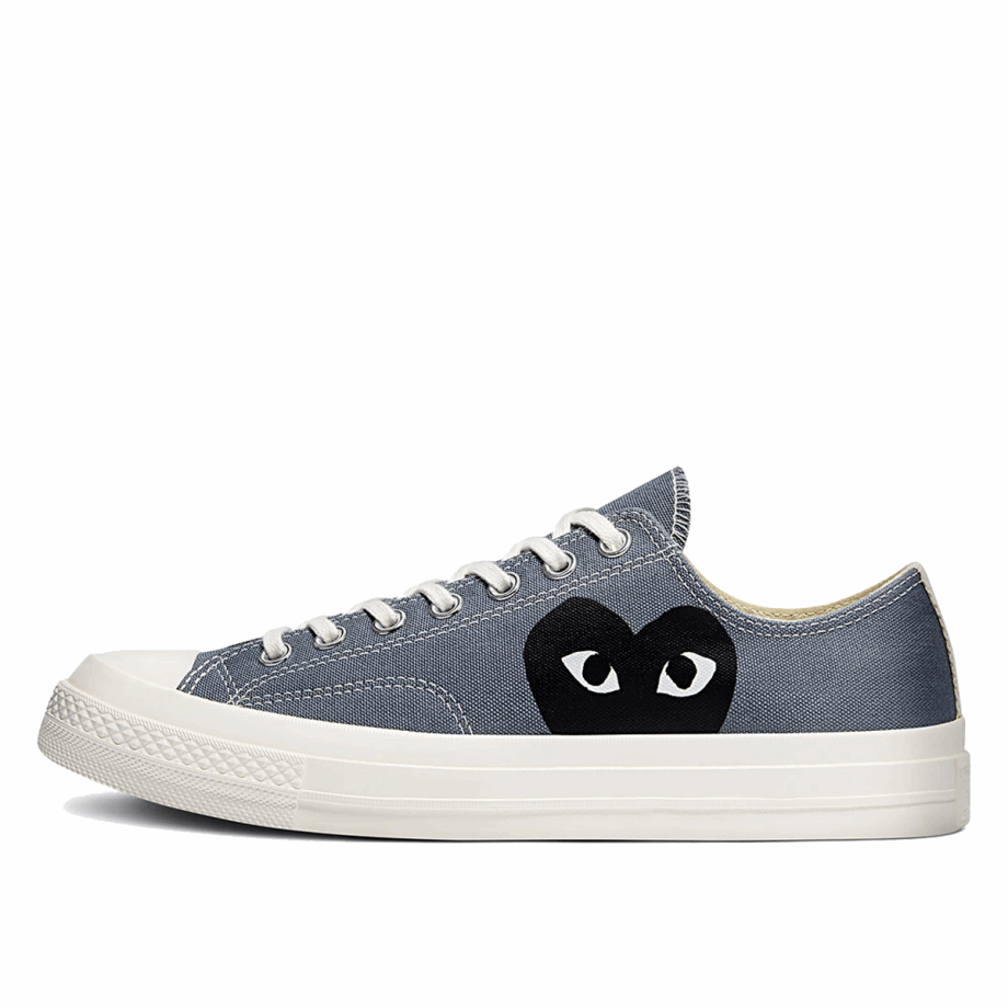 x COMME des GARONS PLAY Chuck 70 Low Steel Grey Klekt