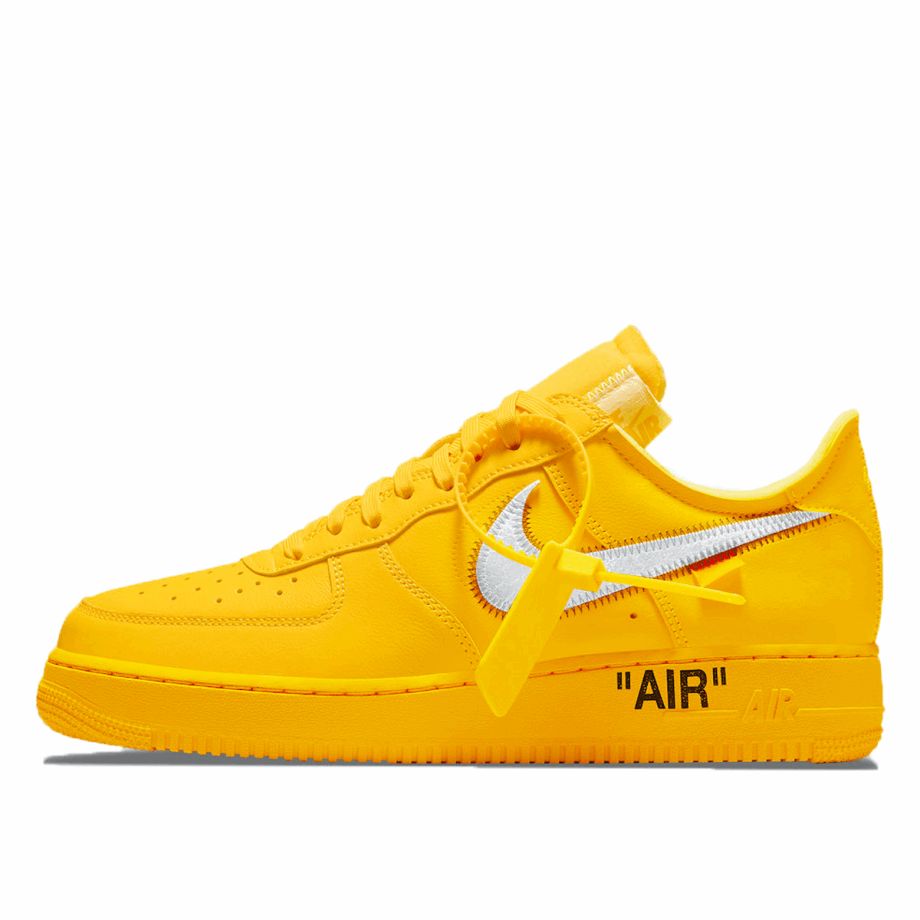 x Off-White Air Force 1 University Gold Klekt