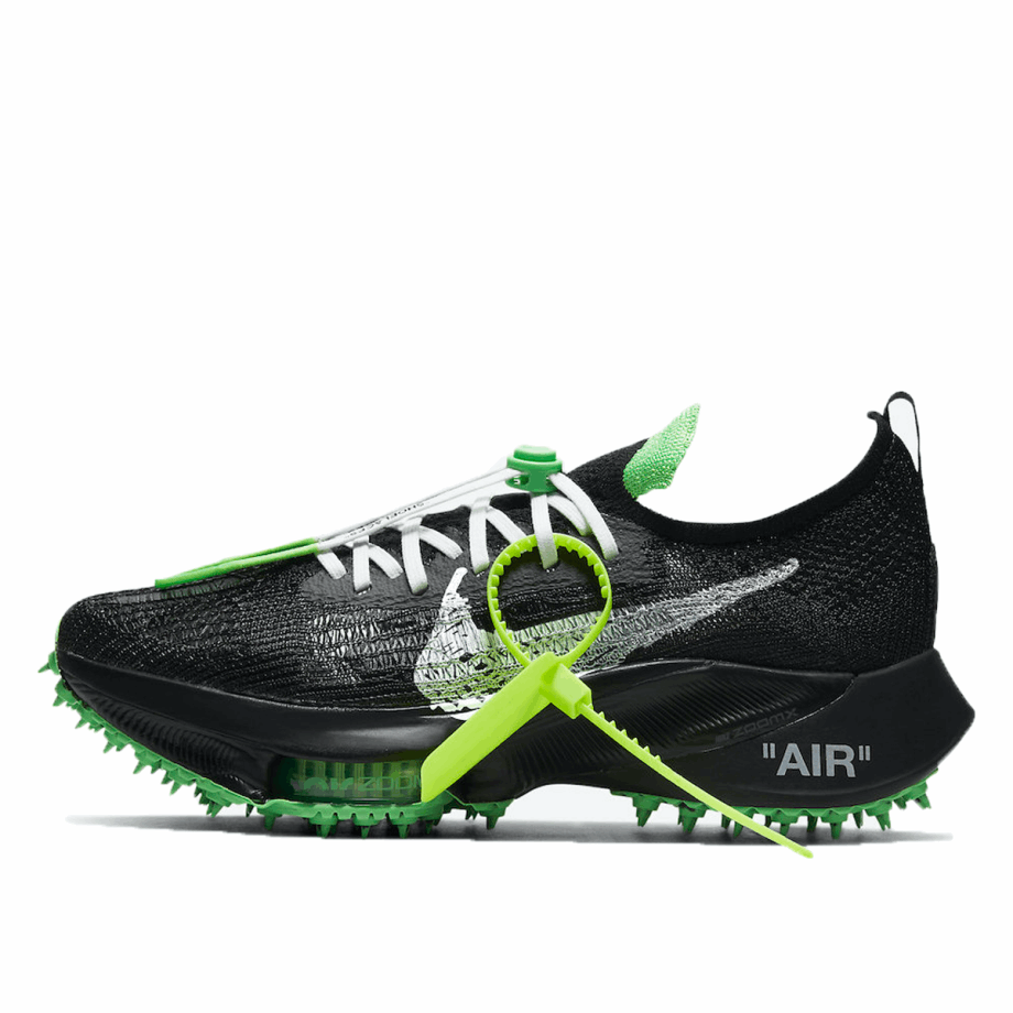 x Off-White Air Zoom Tempo NEXT% Black Scream Green Klekt