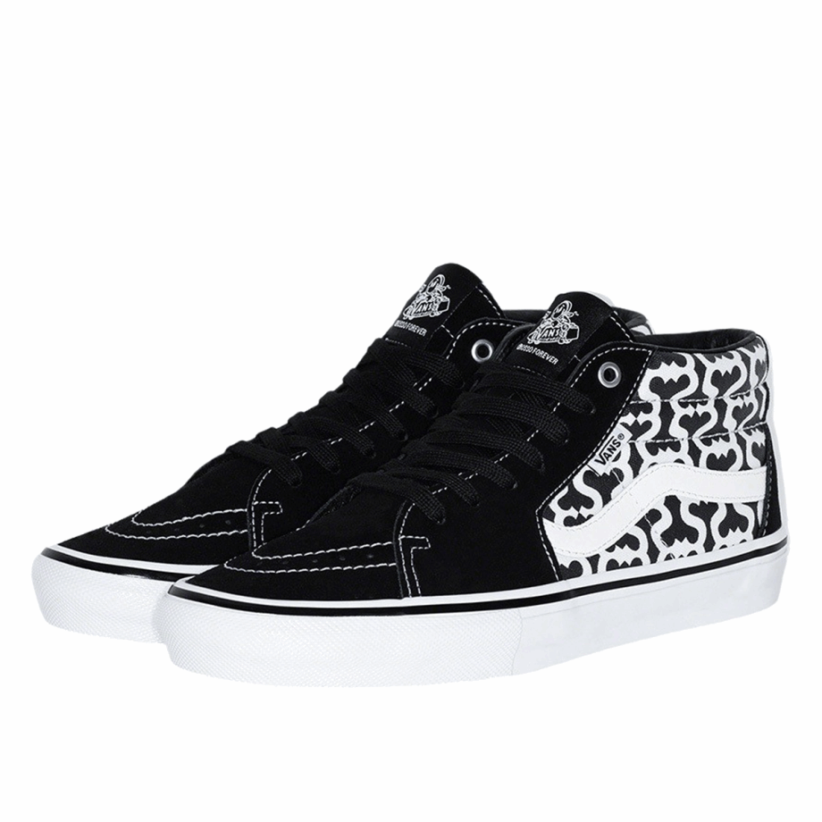 x Vans Monogram S Logo Skate Grosso Mid Black (SS21) Klekt