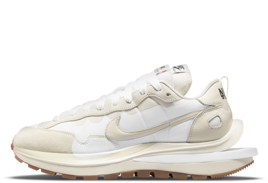 x sacai VaporWaffle White Sail Klekt