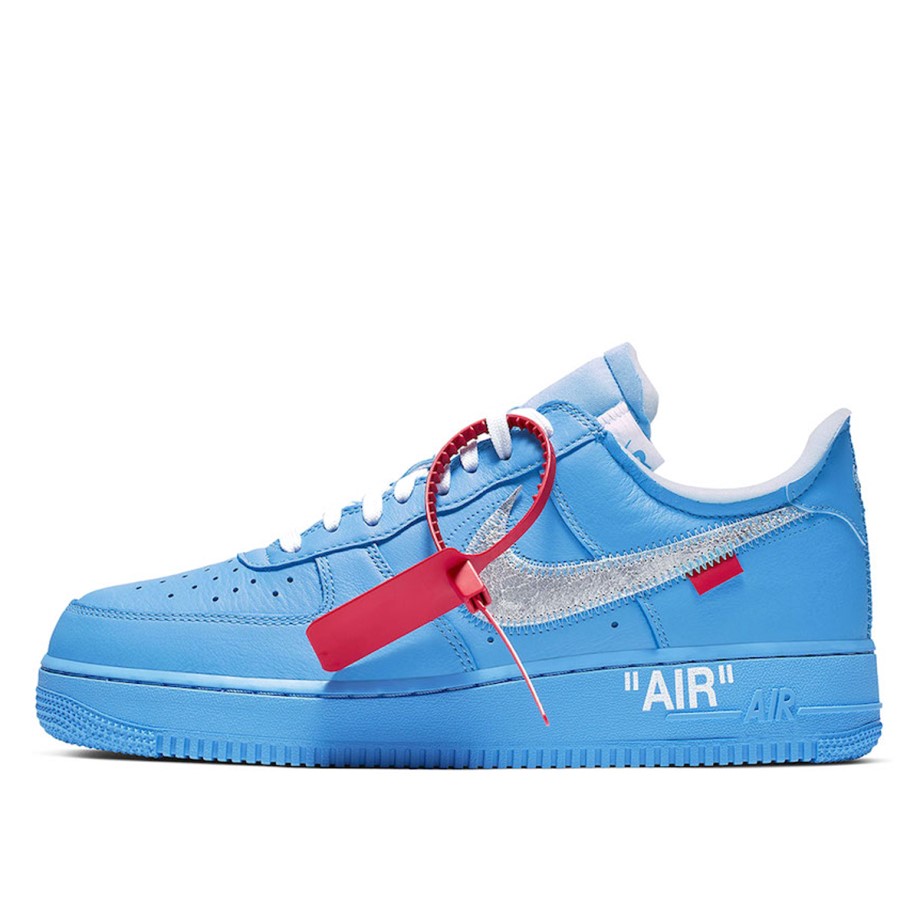 x Off-White Air Force 1 Low MCA University Blue Klekt
