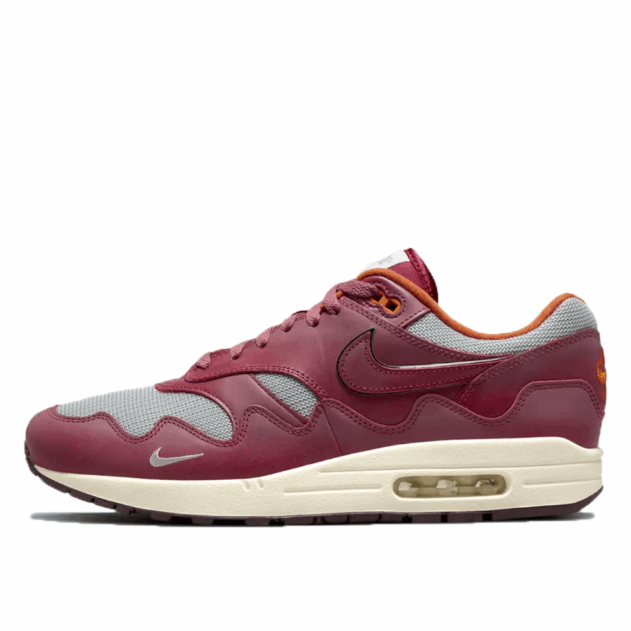 Klekt x Patta Air Max 1 Waves Rush Maroon (with Bracelet)
