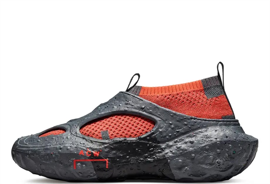 x A-COLD-WALL Sponge Crater Low Grey Tangerine Tango Klekt