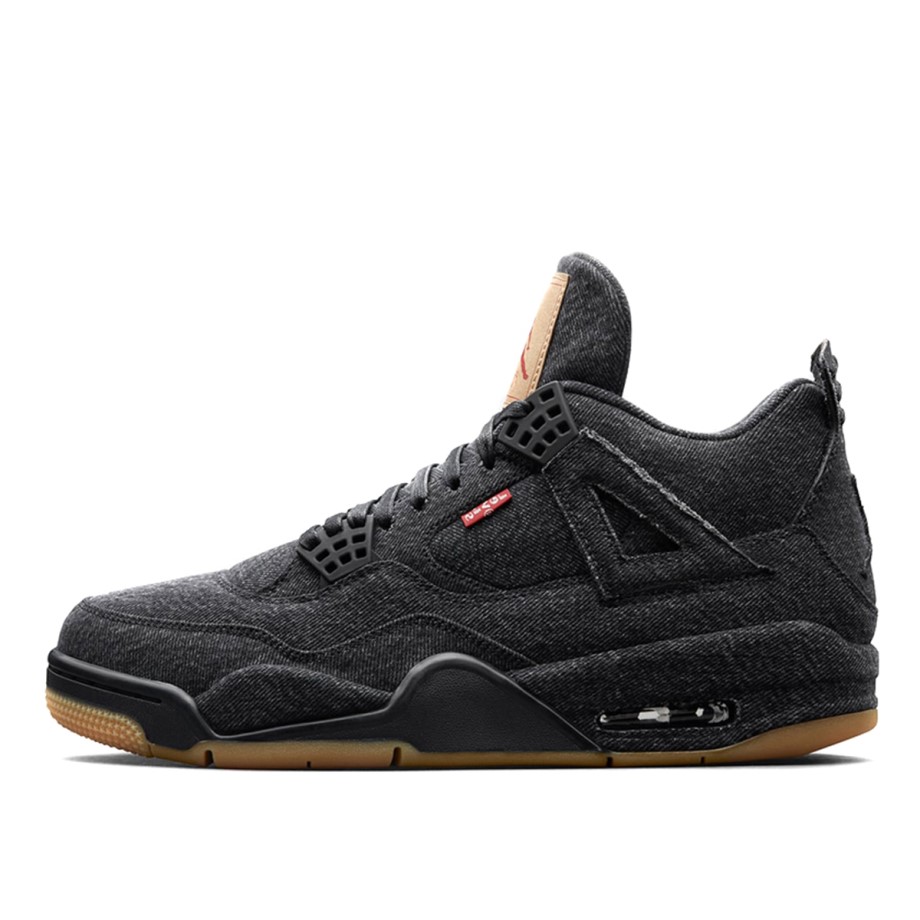 x Levis Nike AJ IV 4 Denim Levis Black/Black (With Levis Tag) Klekt