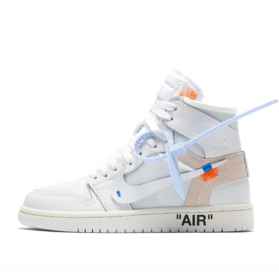 x Off-White 1 Retro High White BG (GS) Klekt