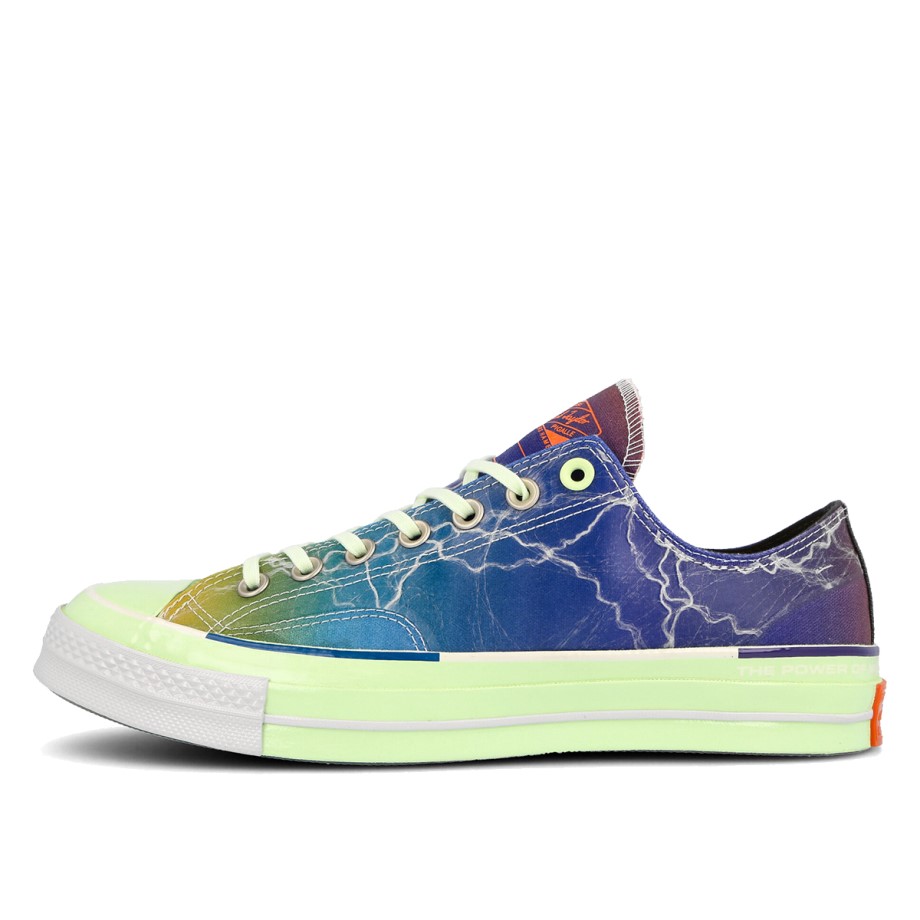 x Pigalle Chuck Taylor 70 OX Multi Lightning Storm Klekt